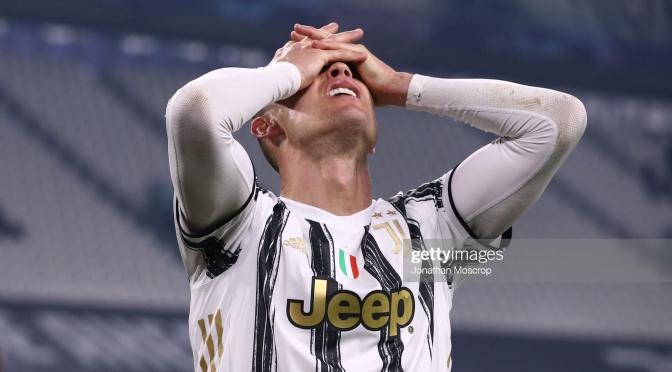 Cristiano Ronaldo struggled as Juventus’ Champions League campaign ends early